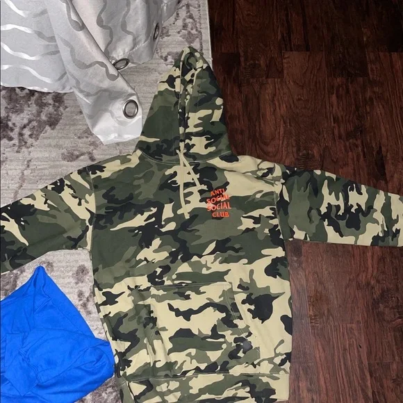 Anti social social club hoodie large Sixth Street Hoodie Mens ASSC